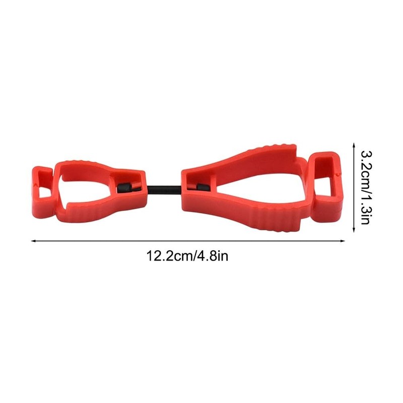 DONGKER 5PCS Glove Clips,Glove Clamp Grabber Catcher Labor Work Clamp