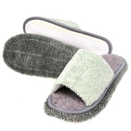 Kind Slipper, Room Shoes, Mop Slippers, Cleaning Slippers, Slippers, Cleaning, Cleaning, Fluffy, Green Medium