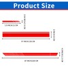 HUWANDE Racing Side Stripe Stickers for Car,Vinyl Car Hood Decal,Car