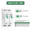 GEYA 10A Delay Off Time Relay Electronic Type Adjustable Delay