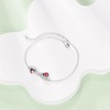 UCADRIT Ladybug Bracelet 925 Sterling Silver Lady Bug Bracelet Faith