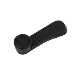 Hihaha 10mm 0.4" Diameter Car Door Window Winder Cranks Handle Lever 11cm Long Black Universal Item Replacement Durable Material