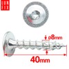L Post Support 60 x 120 mm with Diameter 11