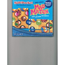 Mad Match: Marble Madness (Magnetic Side Pocket Game)