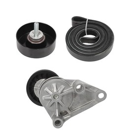 munirater Serpentine Belt Tensioner Pulley Kit Replacement for Escalade Avalanche Express Yukon 2003-2008