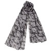 Hitoto Yamamoto Shoten TOIRO Gauze Square Python B Black [1884-B]