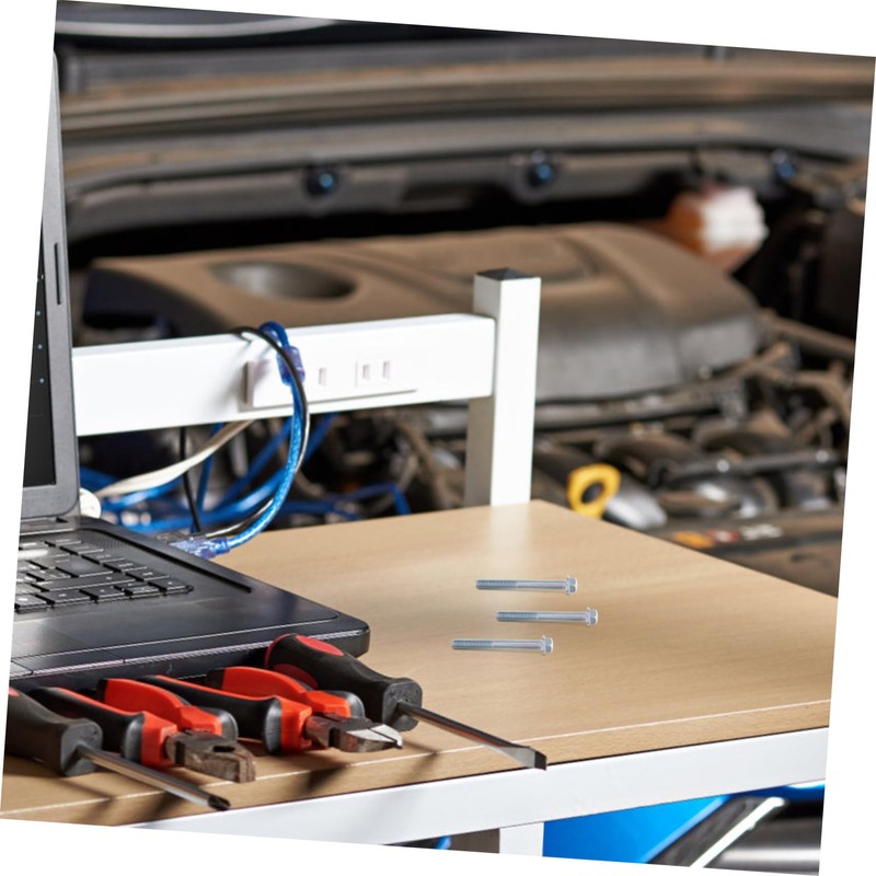 GLEAVI 10pcs Motorcycle Engine Mounting Screws and Bolts Set Engine