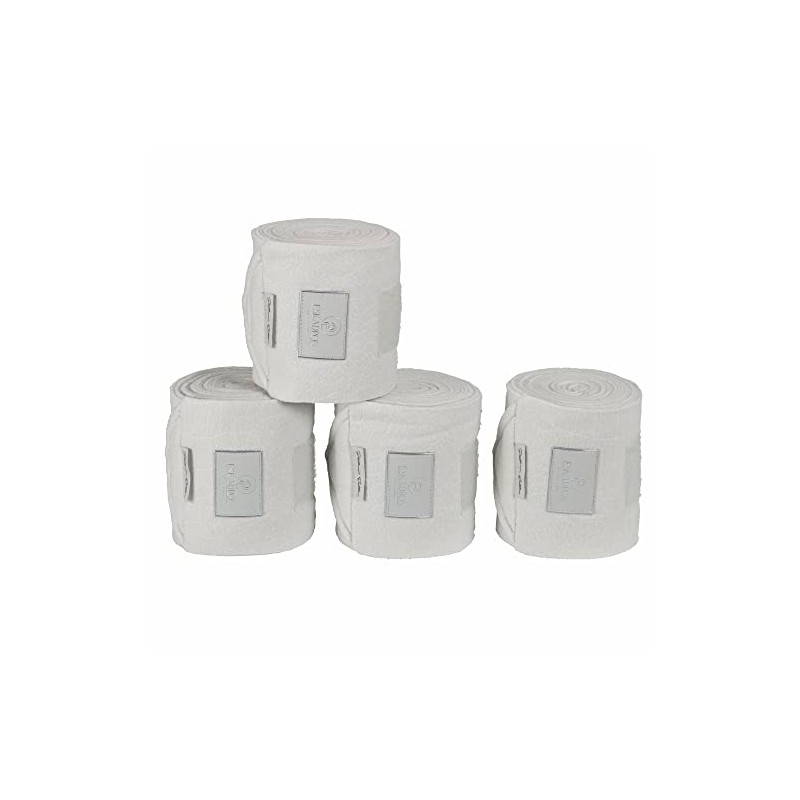 Eskadron Fleece Stamped Bandages Pearl Grey Platinum 2022, Size: Pony