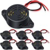 Geiserailie 6 Pcs DC 3-24V 95 dB Electronic Buzzer Active