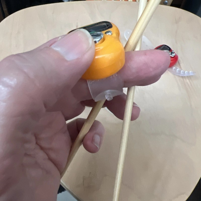 Digital Stitch Row Counter Ring Push For A Row/Stitch Has