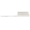 Pewter Styling Comb for Balayage, Babylight, and Highlighting with Ergonomic