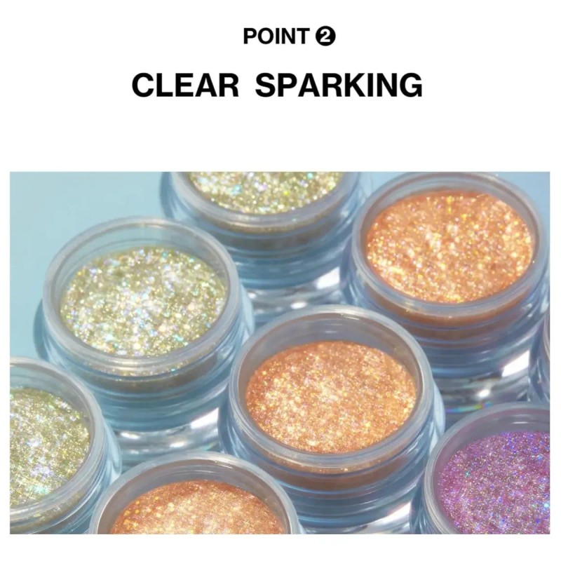 Gel Glitter Unleashia Get Loose Mini Maquillaje