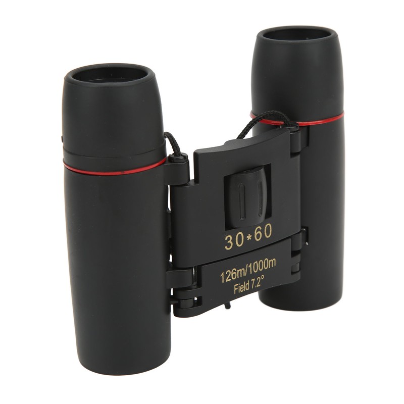 30x60 Compact Binoculars Clear Low Light Vision Easy Focus Portable