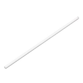 sourcing map 5mmx250mm Transparent Clear Solid Acrylic Round Rod PMMA Bar