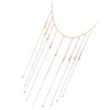 3pcs Hanging Photo Display with Wood Clips Beads DIY 110cm