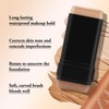 Boobeen Full Coverage Foundation Stick, Cream Foundation Makeup With Brush,