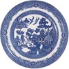 CHURCHILL Blue Willow Salad Plate 8 inch White Blue Earthenware