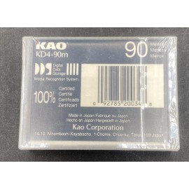 KAO KD4-90M DDS 4MM 90M DIGITAL DATA STORAGE CARTRIDGE Brand New A6