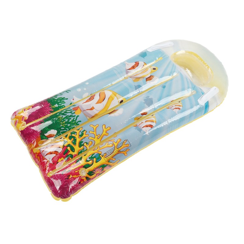 Inflatable Pool Float Kids Lounger Thickened PVC Swimming Floating Mat