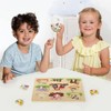 Lelin Wooden puzzle with farm animals