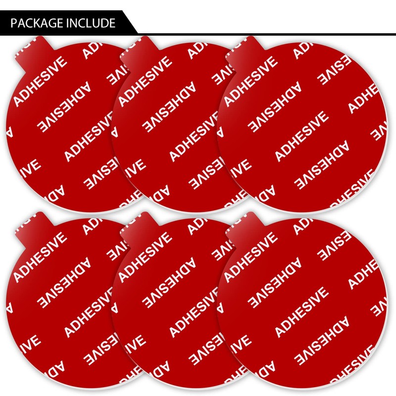 AZXYI Very High Bond Sticky Adhesive, 6 Pack Dashboard Pad