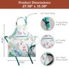 Maison d' Hermine Tropiques 100% Cotton Apron with an Adjustable