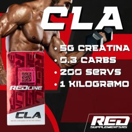 Cla Ácido Linoléico Redline 500mg + Creatina Crea Mass 1kg