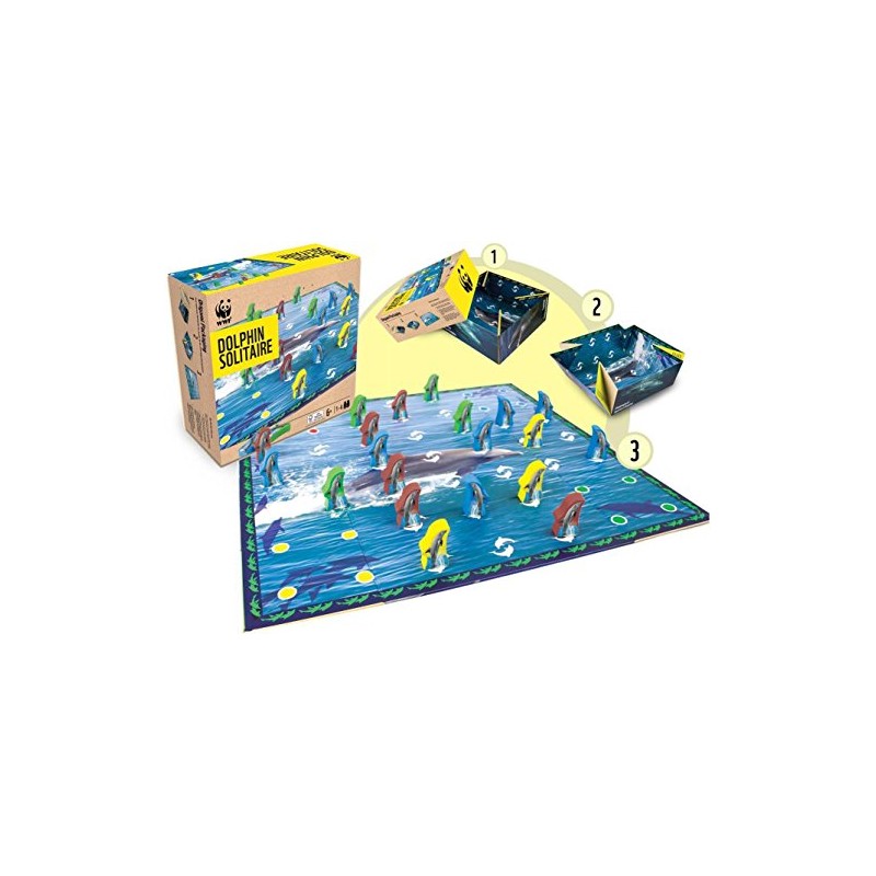 Wwf Games and Puzzles 980 Dolphin Solitaire