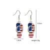 WLL 4th of July USA American Flag Flip-flop Beach Sandal
