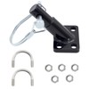 ANEELV Bicycle Trailer Hitch Adapter with Locking Pin - Universal