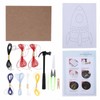 String Art Decorative Colourful DIY Nails Winding Lines Drawing Kit