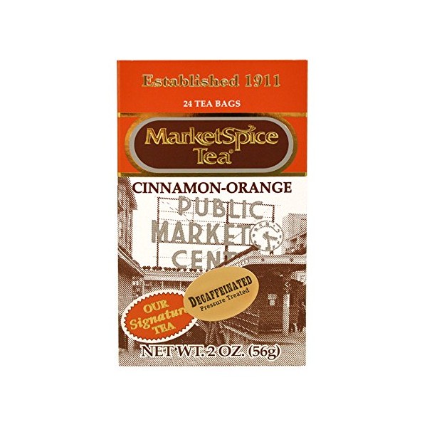 MarketSpice Decaf Teabags, box of 24