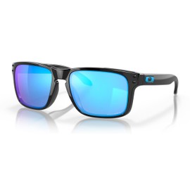 Oakley Holbrook Sunglasses Polished Black with Prizm Sapphire Iridium Lens 57mm
