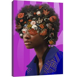 GRANDART.COM - Black and Bloom 1 - Canvas Wall Art By NUMA Art