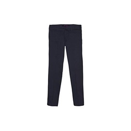 French Toast Big Girls' Straight Leg Pant, Navy, 7