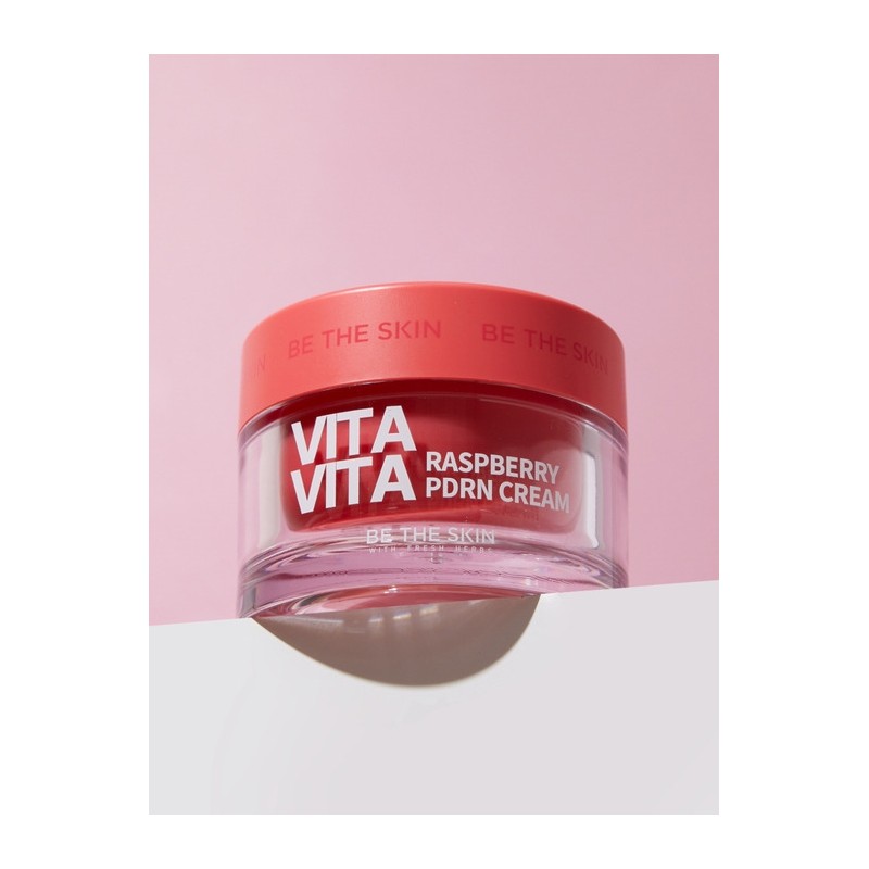 VitaVita Raspberry PDRN Toner Pad + Ampoule + Cream SET