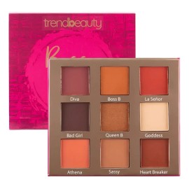Paleta De Sombras Mod.boss Babe Diva Marca Trendbeauty® Multicolor