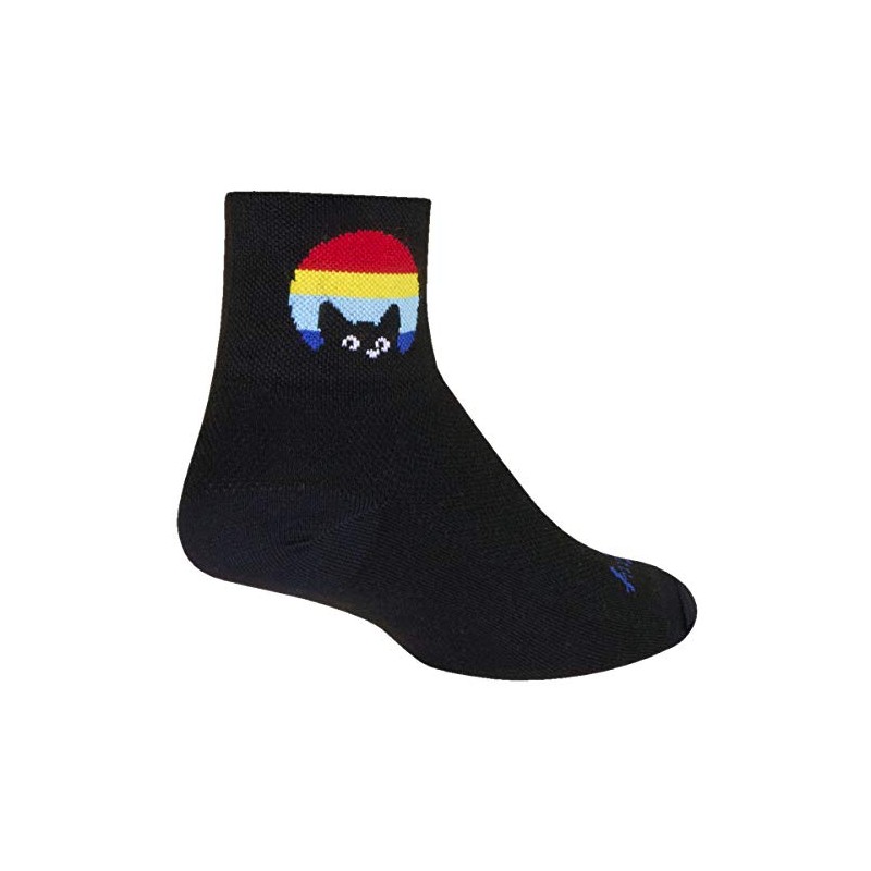 SockGuy Classic - Calcetines para ciclismo y correr (3 pulgadas),