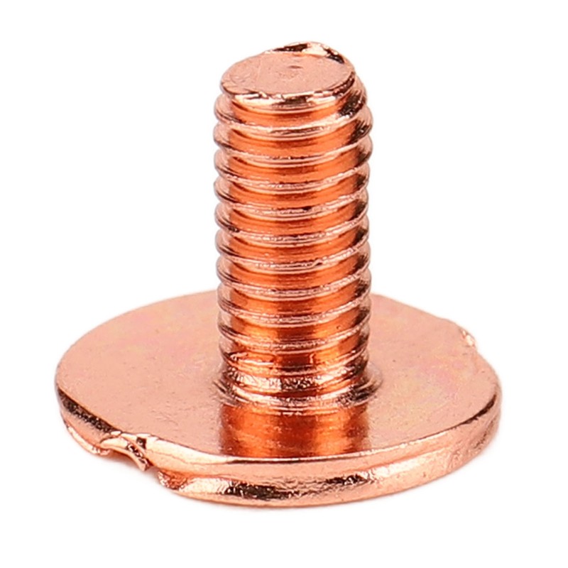 100 Sets Punk Cone Spikes Studs Electroplating Rose Gold Punk