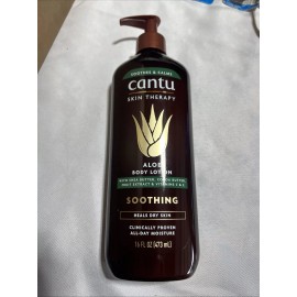 Cantu 3 Pack Cantu Skin Therapy Aloe Vitamin E, SOOTHING Body Lotion Dry Skin 16oz.