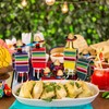 Moukeren 25 Pcs Mexican Decorations Includes 12 Mini Fiesta Sombrero