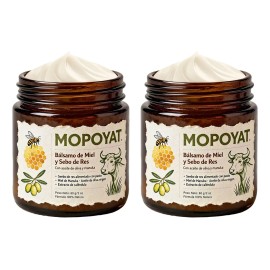 2pcs Bálsamo Sebo Res Batido Miel Crema Facial Todo Tipo Piel Día Noche