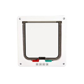 Duvo+ Kattenluik Wit 19 x 19.7 cm