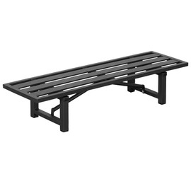 DHYGOTFUR Plant Stand - Indoor/Outdoor Extra-Sturdy Aluminum Plant Stand with 300 LBS Capacity, L37.8 x W11.4 x H7.9 inch – Ideal for Patios, Gardens, Living Room Decoration