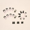 Stick on Nails - 24pcs Short Square False Nails -