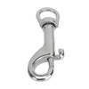 Single Ended Swivel Snap Hooks, 316 Stainless Steel Swivel Eye