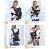 Longdafei Ergonomic Baby Bjorn Carrier Adjustable 4-in-1 Baby Wraps Carrier