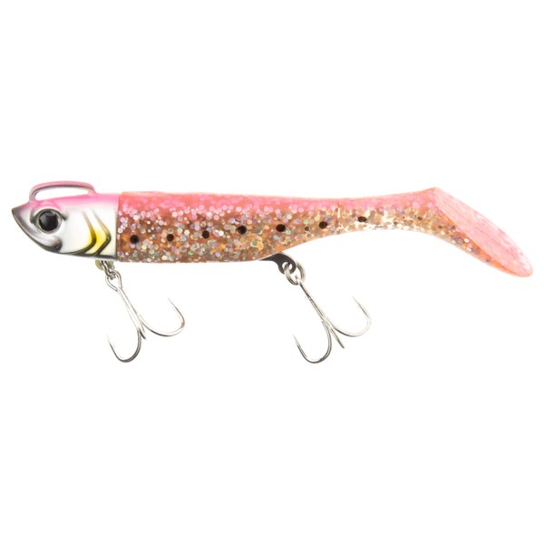 Major Craft HMO SET-21#3, Pink Iwashi 21, Hamaoh Worm Flatfish Set
