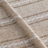 ZeeMart Hemstitched Striped Boho Tablecloth 54x70 Inch (Fit 3ft-4ft, Narrow