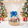 Yeqqzq 6 Pcs 30x40 Inches Extra Large Hamper Cellophane Wrap